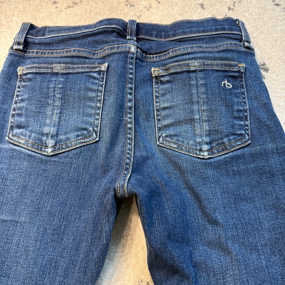 Rag & Bone/JEAN High Rise Skinny Jeans | Heritage Wash | Made in USA | Size 26 - Picture 7 of 7